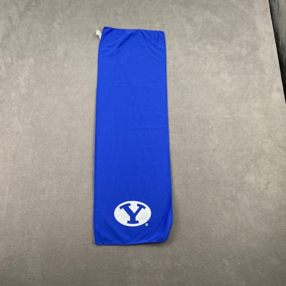 BYU Cougars High Caliber Very Kool Cooling Towel Blue 34x11 Sports Gym Fan Towel